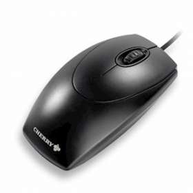 CHERRY WheelMouse M-5450 - Souris optique éco, 3 boutons, filaire, USB/PS2, noir|Cherry-CY1M-5450