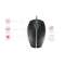 CHERRY GENTIX Illuminated Souris optique 3 boutons USB noir rétroécl. bleu