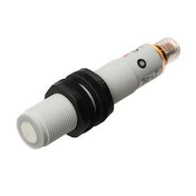 Détecteur ultrasons M18 2 sorties PNP-Dist 200-2200mm-15 à 30vcc-Conn M12|Carlo gavazzi-CGPUA18CAD22PPM1TI