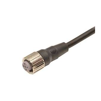 Connecteur pour capteur, m12 5-pin, connecteur femelle droit, pvc, 10m|Omron electronics-OMRXS2F-M12PVC5S10M