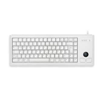 CHERRY G84-4400 - Clavier mécanique ML avec Trackball 83T USB QWERTY gris clair|Cherry-CY1G84-4400LUBEU-0