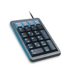 CHERRY KEYPAD - G84-4700 - Pavé numérique ML 21T + 4 relégendable USB FR noir|Cherry-CY1G84-4700LUCFR-2