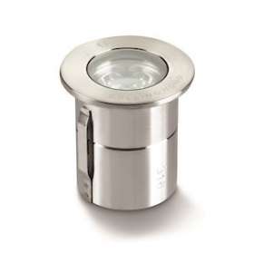 GL019, encastré de sol inox 316 1W 3000K faisceau extensif|Collingwood-SLHGL019FBC