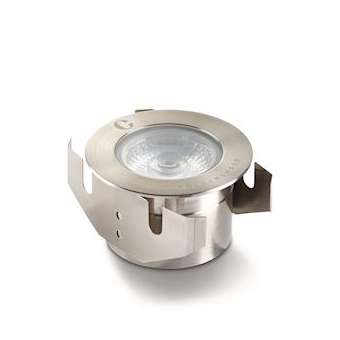 GL040, encastré de sol rond à source unique en inox 316, 40DEG, 3000K, IP68, TBT|Collingwood-SLHGL040DWBX30