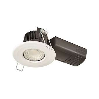 H2 Lite 55DEG 3000K blanc mat dimmable 230V RT2020, recouvrable d'isolants|Collingwood-SLHDLT688MW5530