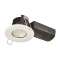 H2 Lite 55DEG 4000K blanc mat dimmable 230V RT2020, recouvrable d'isolants
