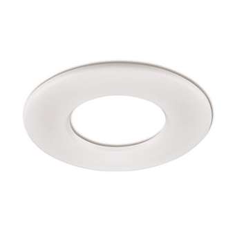 Collerette ronde blanc mat pour les encastrés de plafond H2|Collingwood-SLHRB359MW