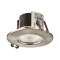 H2 Lite 55DEG 4000K Acier Brossé dimmable 230V RT2020, recouvrable d'isolants
