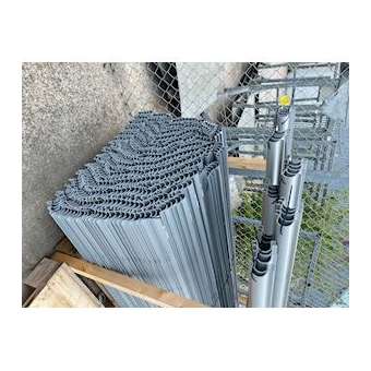 Gaine de protection PVC gris 90x90x2750mm|Petitjean-PTJ7400412041