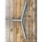 Double crossette KC en acier galvanisé, 0.50m, 5 degrés pour fût 60mm