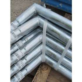 Simple crossette KC en acier galvanisé, 0.50m, 5 degrés pour fût 60mm|Petitjean-PTJ6880881103