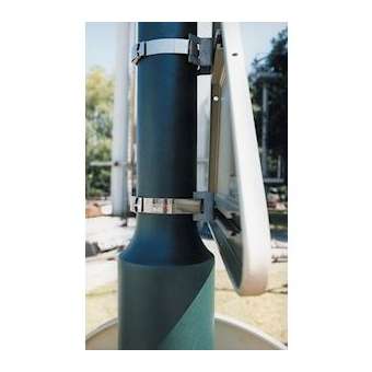 Fixations de pancartes en acier galvanisé, diamètre 60 à 100mm|Petitjean-PTJ7400304013