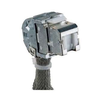 Connecteur RJ45 Cat 6 STP Blindée, 3 sorties, lot de 8 pcs|Corning Pouyet-POUVOLOCK6SH8