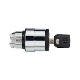 Harmony XB4 - tête bouton tournant à clé 455 - D22 - 2 pos à rap. - retr G|Schneider Electric-SCHZB4BG6