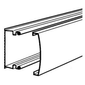Moulure Keva 22mmx12mm - Fond+couvercle - 1 compartiment - Longueur 2,10m - Brun|Planet wattohm-PLW11870