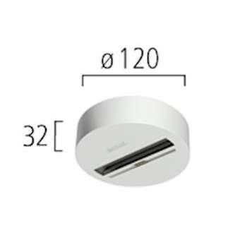 Patère en saillie blanc signalisation DMxH: 120x32mm|Planlicht-AH471555072286