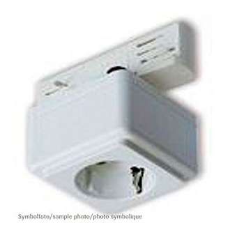 Adaptateur de prise multifonction pour rail 3 phas noir|Planlicht-AH471990952