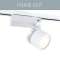 meteor 3 projecteur 3-Phases blanc LED HO 3000K 31W 4073lm 38DEG