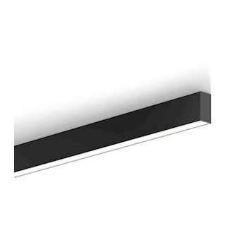 p.forty pour rail 3 phases noir 574x44 LED LO 3000K 8,4W 816lm|Planlicht-AH4P40S057-9005C1830L1S