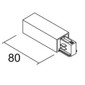 Alimentation Gauche pour rail 3 allumages|Aric-ARI16349