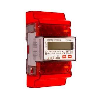 Compteur électrique modulaire triphasé/tétra 5 ou 1 A (TC) Certifié MID|Polier ingenierie-POIPRO380SCT