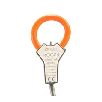 Transformateur Intensité ouvrant Rogowski, intensité max 6000A, diamètre: 36mm,|Polier ingenierie-POIROG36