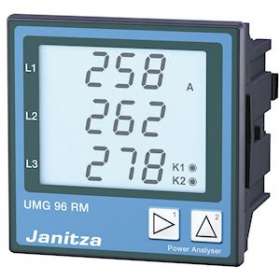 Centrale de mesure tri/tétra UMG 96RM 2 sorties num. comm. RS485 Modbus, aliment|Polier ingenierie-POI5222061