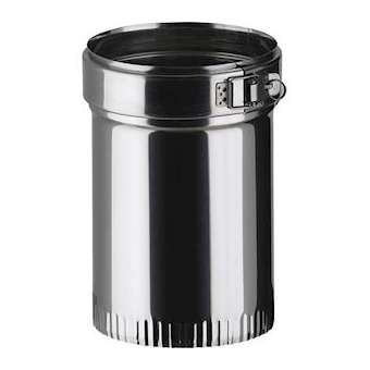 RACCORD INOX 150-150 EMAIL Non Peint RC 150-150 EM|Poujoulat-PJT451502509999