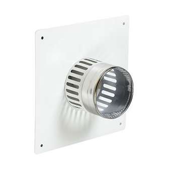 PLAQUE ETANCH.BASSE B23P GAGP Couleur: BLANC CH - RAL 9033 PEB RENO.BP 125|Poujoulat-PJT170807349033