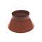 COLLERETTE DE SOLIN 80 G.A Couleur: BRIQUE - RAL 0311 COLLER 80 G.A|Poujoulat-PJT17080549311