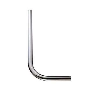 Tube de chasse coudé 28mm, 520x200mm en laiton chromé pour P1000/P1000 XL|Presto-PSR47270