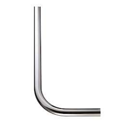 Tube de chasse coudé 28mm, 520x200mm en laiton chromé pour P1000/P1000 XL|Presto-PSR47270