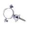 Collier de fixation avec rosace pour tube 28mm pour chasse Presto 1000