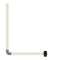 Tube de chasse coudé 32mm en PVC en 3 parties collables pour Presto Eyrem/Eclair