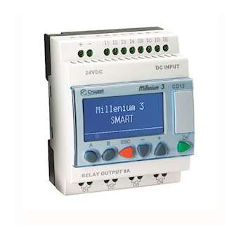 Millenium 3 Smart Cd12- 8I/4O R 24Vac|Crouzet-CRT88974044