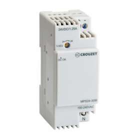Modular Power Supply 30W, 100-240 Vac/24 Vdc, 1.2 A|Crouzet-CRT89451003