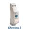 Chronos 2 Timer, Mxr1, Din Rail, 17.5Mm, 24-240 Vac, 1X8A, 0.1S - 100H