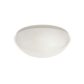 Luminaire à vasque IP65, 3000K, vasque PC opale, D464mm|Ridi-RII1420085