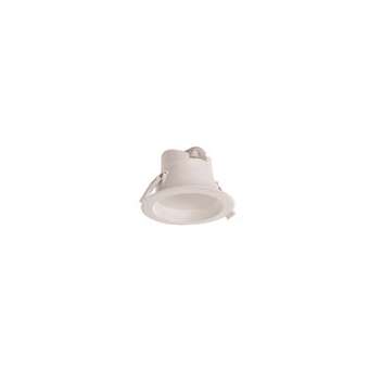 Downlight encastré IP 20, module LED 734lm, 4000K, vitre opale D110mm, H64mm|Ridi-RII0326594