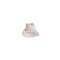 Downlight encastré IP 20, module LED 734lm, 4000K, vitre opale D110mm, H64mm