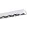 Luminaire apparent symétrique, pour 1xR-TUBE 1450mm, max 45W, optique mate