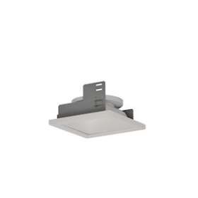 Downlight encastré carré 1138lm, 4000K, DALI, réflecteur blanc, 150mm|Ridi-RII0331337