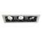 DOMILED 3 IRC80 3X40W 4247 Lm 4000°K 37° INT.NOIR /FACE NOIRE
