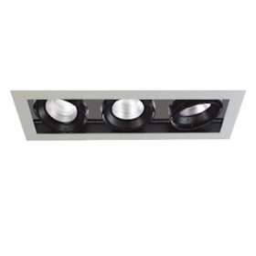 DOMILED 3 IRC80 3X40W 4247 Lm 4000°K 37° INT.NOIR /FACE NOIRE|Cubi spot-CUB2613142