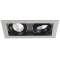 DOMILED 2 IRC90 2X45W 5315 Lm 3500°K 57° INT.NOIR /FACE NOIRE