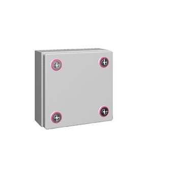 Boîtier jonction - KX - acier - H150 L150 P80 - IP66 - sans plaque passe-câbles|Rittal-RIT1514.000