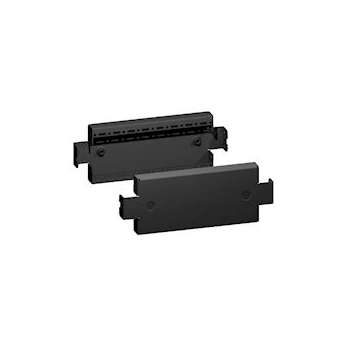 Plaques de socle latérales - VX25 - H100mm P400mm -acier|Rittal-RIT8640.031