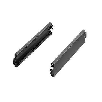 Plaques de socle latérales - VX25 - H100mm P600mm -acier|Rittal-RIT8640.033