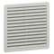 Ventilateur 40/160 m³/h - RAL7035 - avec ouïe plastique - IP54 IK08