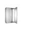 Armoire - VX25 - juxtaposable - inox -2P - L1200 H2000 P600 - plaque de montage
